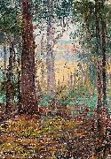 Frederick Mccubbin Forest Macedon by Frederick McCubbin oil painting on canvas